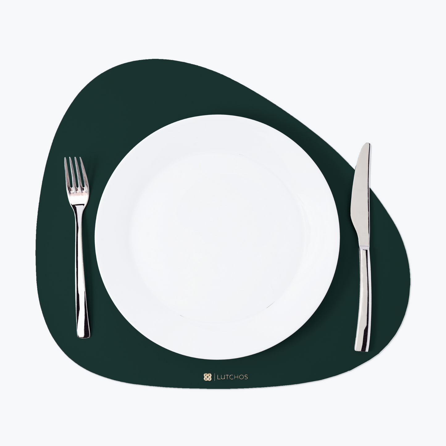 Placemat Set Groen Ovaal