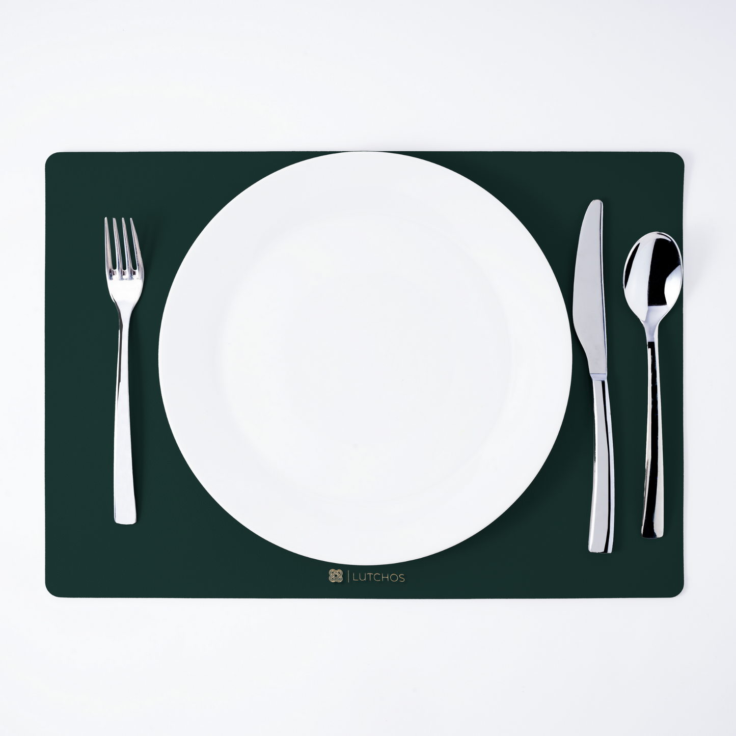 Placemat Set Groen Rechthoek